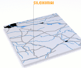 3d view of Šileikoniai