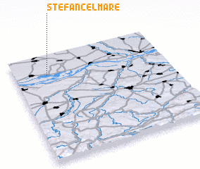 3d view of Ştefan cel Mare