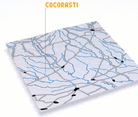 3d view of Cocorăşti