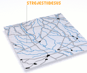 3d view of Strejeştii de Sus