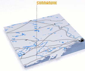 3d view of Sunnanvik