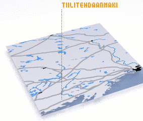 3d view of Tiilitehdaanmäki