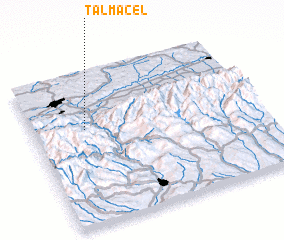 3d view of Tălmăcel