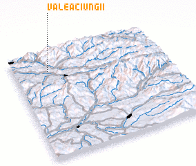 3d view of Valea Ciungii