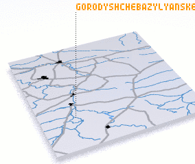 3d view of Gorodyshche Bazylʼyanʼske