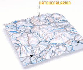 3d view of Káto Kefalárion