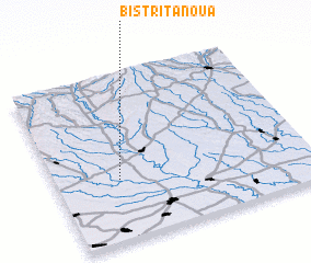 3d view of Bistriţa Nouă