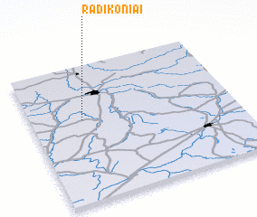 3d view of Radikoniai