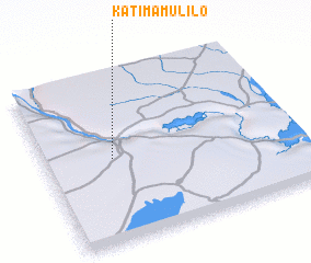 3d view of Katima Mulilo