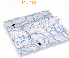 3d view of Tălmaciu