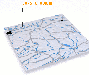 3d view of Borshchovichi