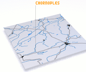 3d view of Chornoplës