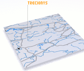 3d view of Trečionys