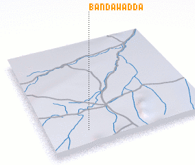 3d view of Banda Wadda