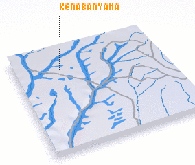 3d view of Kenabanyama