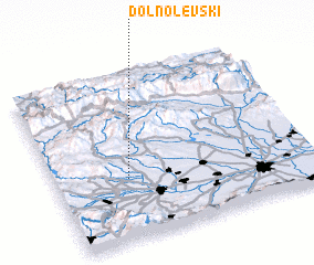 3d view of Dolno Levski