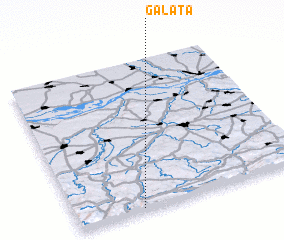 3d view of Galata
