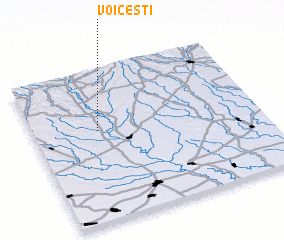 3d view of Voiceşti