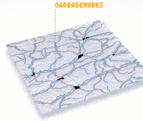 3d view of Oarba de Mureş