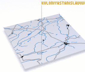 3d view of Koloniya Stanislavuvka