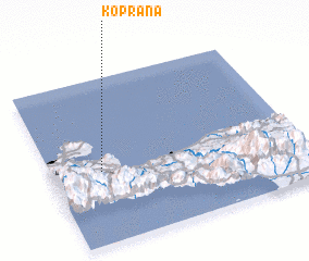 3d view of Koprána