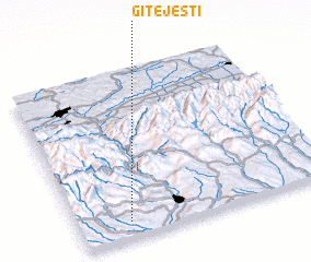 3d view of Gîtejeşti