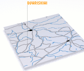 3d view of Dvariškiai