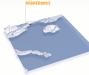 3d view of Néa Péramos