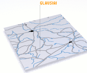 3d view of Glaušiai