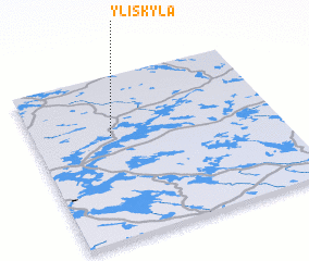 3d view of Yliskylä