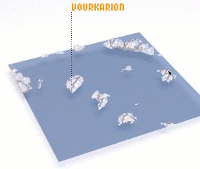 3d view of Vourkárion