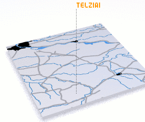 3d view of Telžiai