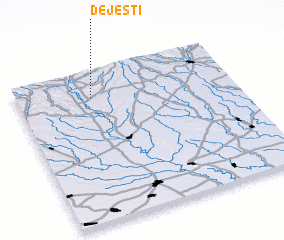 3d view of Dejeşti