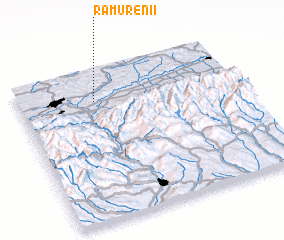 3d view of Rămurenii