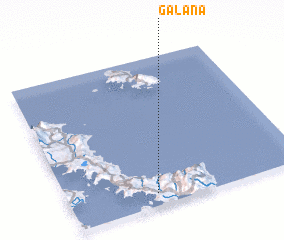 3d view of Galána