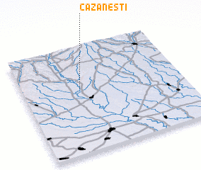 3d view of Căzăneşti