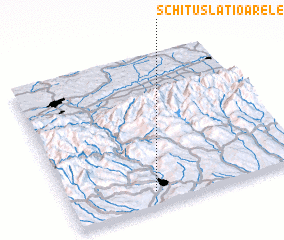 3d view of Schitu-Slătioarele