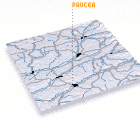 3d view of Păucea