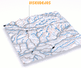 3d view of Vişeu de Jos