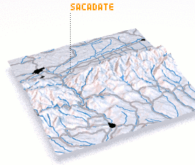 3d view of Săcădate