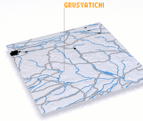 3d view of Grusyatichi