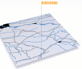 3d view of Dirvonai