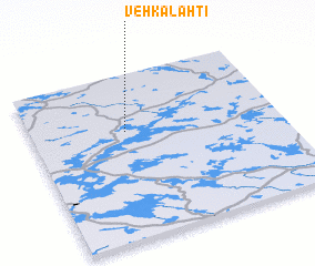 3d view of Vehkalahti