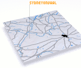 3d view of Sydney on Vaal