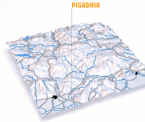 3d view of Pigádhia