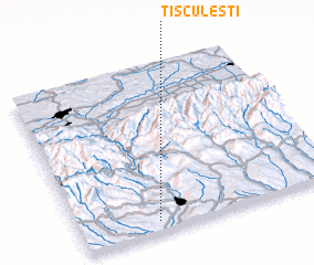 3d view of Tisculeşti