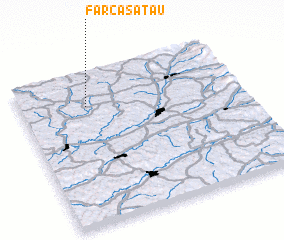 3d view of Fărcaşa Tău