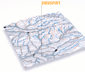 3d view of Şieu-Sfînt