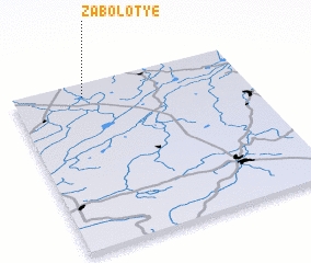 3d view of Zabolotʼye