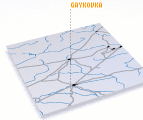 3d view of Gaykovka